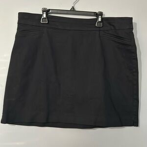 Women’s Croft&Barrow black skort size 14P